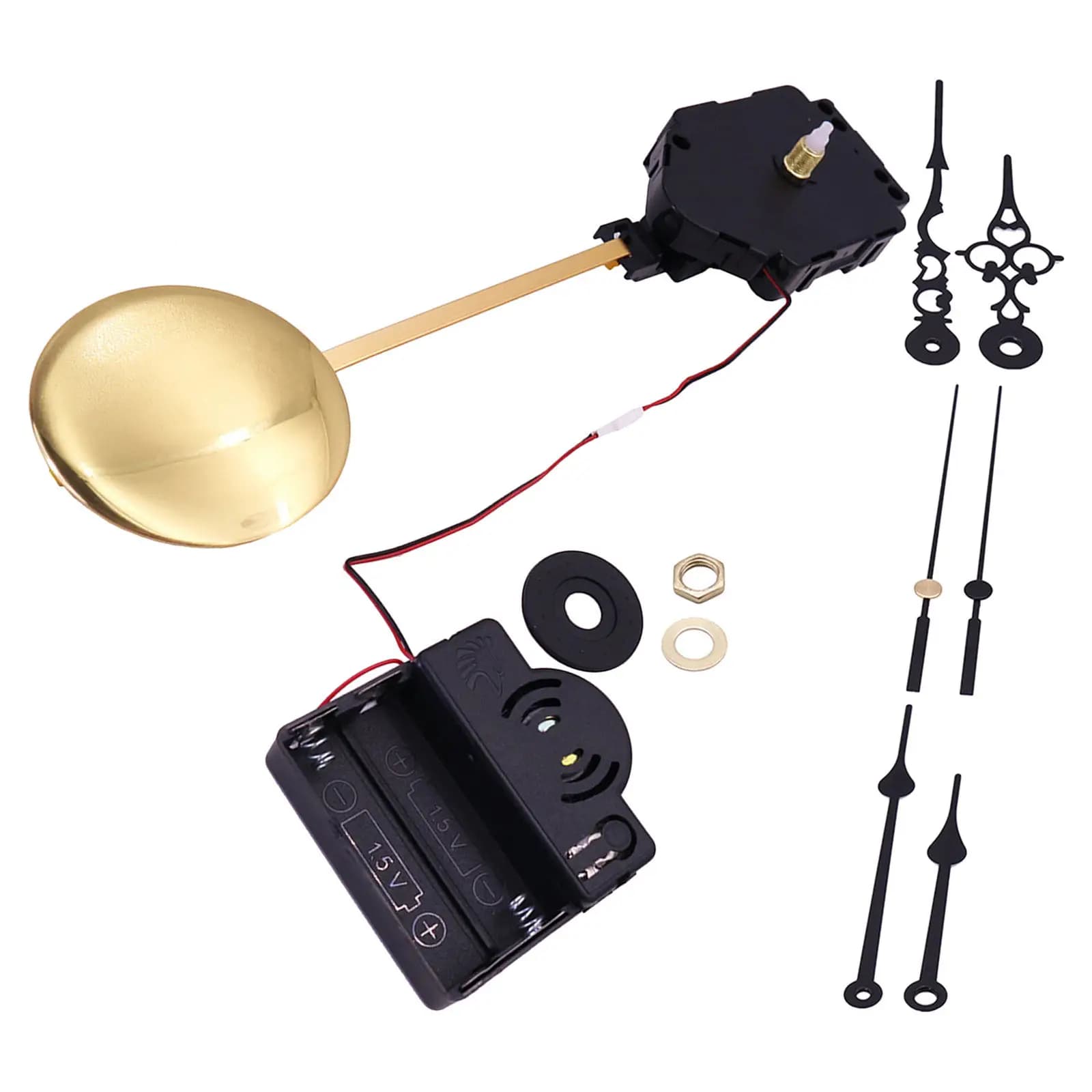 Set di Movimento a Pendolo di Alta Precisione per Orologio, Kit Motore con Meccanismo Oscillante per Orologi Artigianali e Decorazioni per la Casa