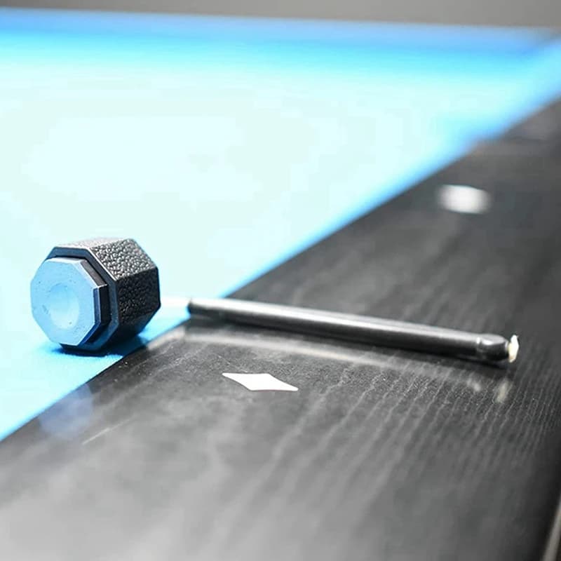 2X BCB Pro Series Pool Cone Snooker Chalk Holder - Slip-In Pocket Pool Cue Chalk Holder Cover Billiard Supplies Snooker