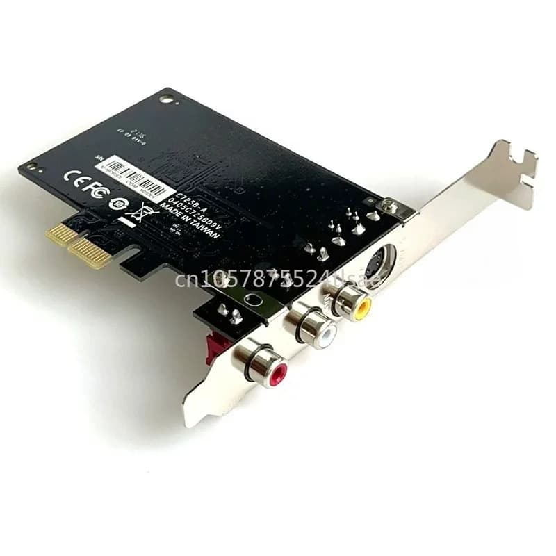 Scheda di acquisizione video a definizione standard C725b, alternativa a Ce310b, con terminale AV/S per videoconferenze