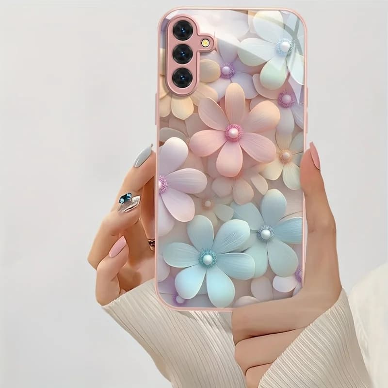 Cover per Telefono in Vetro Temperato per Samsung S25 Ultra S26 S24 S23 S21 FE S22 Plus A56 5G A57 A55 A54 A17 A36 A53 A52S A34