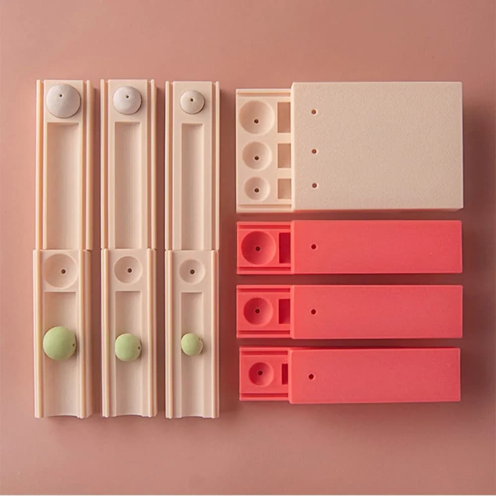 Kit di stampi per rotolamento di perline in argilla polimerica - Strumento per modellatore di sfere di precisione e punzonatura per la realizzazione di orecchini/collane