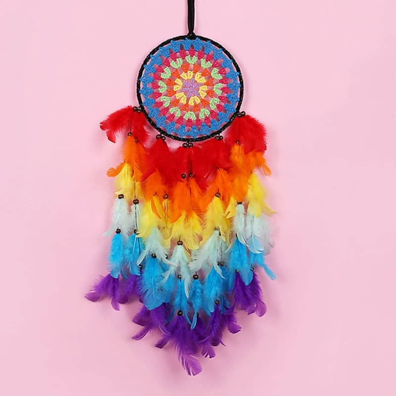 The Fairy Godmother Dream Catcher Room Girl Nordic Decoration Home Nordic Style Kids Wind Chimes Dreamcatcher Without LED