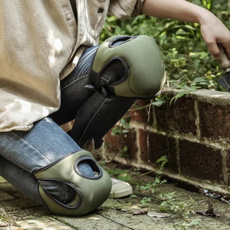 Ginocchiere da Giardinaggio in Neoprene, Protezioni per Ginocchia per Esterni, Giardinaggio e Diserbo, Ginocchiere Protettive Elastiche in Spugna per Lavoro e Casa