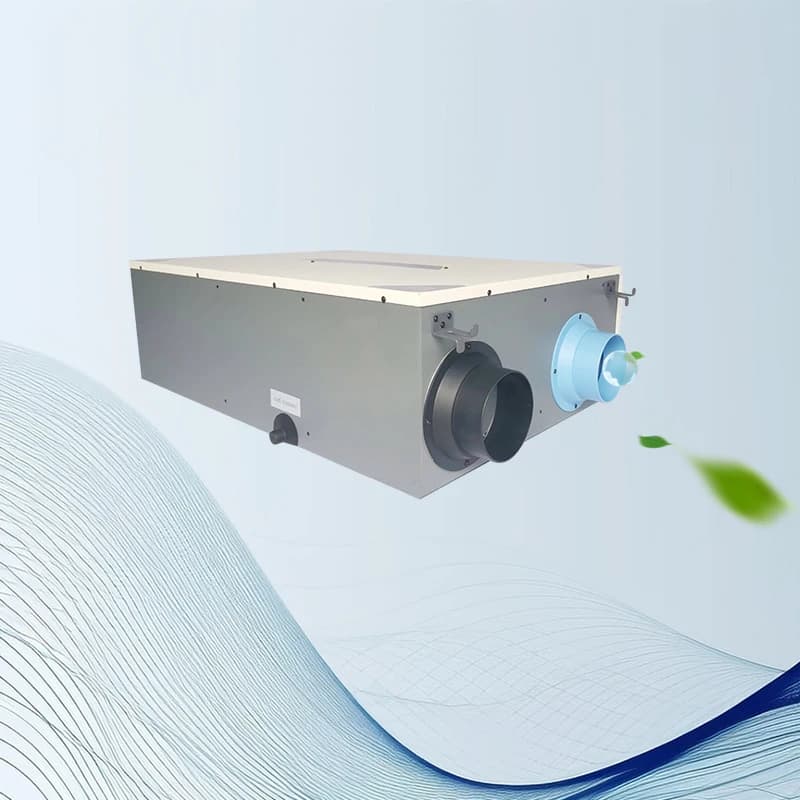 Ventilazione meccanica con recuperatore d'aria a recupero di calore Deumidifica scambiatore di calore HRV con Tuya Wifi