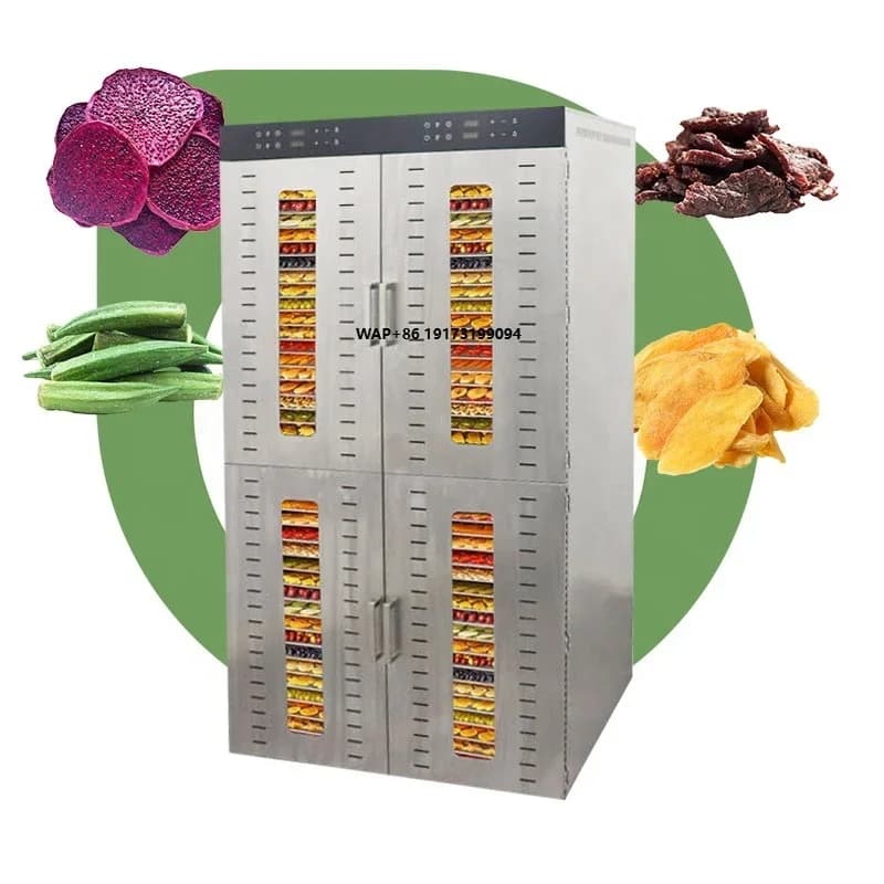 Essiccatore Elettrico a Pompa di Calore per Frutta Industriale (Fragole, Ananas) e Alimenti, Macchina per Essiccazione a 90 Gradi