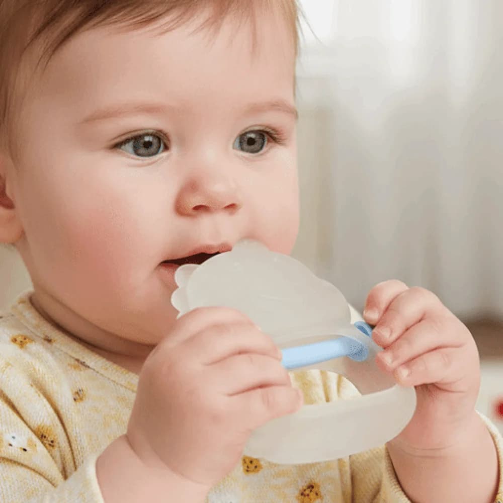 3 pezzi morbido bambino dinosauro massaggiagengive facile presa anti caduta silicone giocattoli per la dentizione del bambino giocattoli molari per neonati confortevoli per uso alimentare