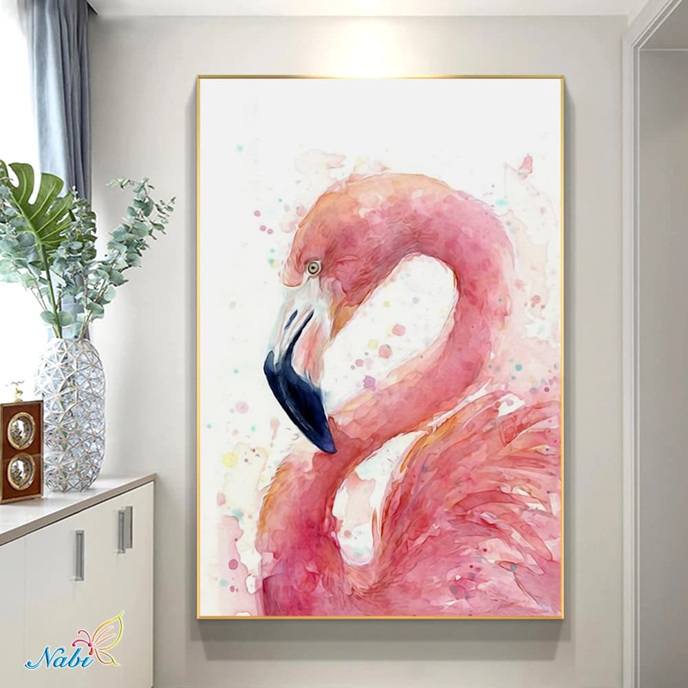 Diamont Painting Flamingo Full Drill Square /Round 5D Diamond Painting Animal Embroidery Rhinestone Picture Diamond Mosaic Gift