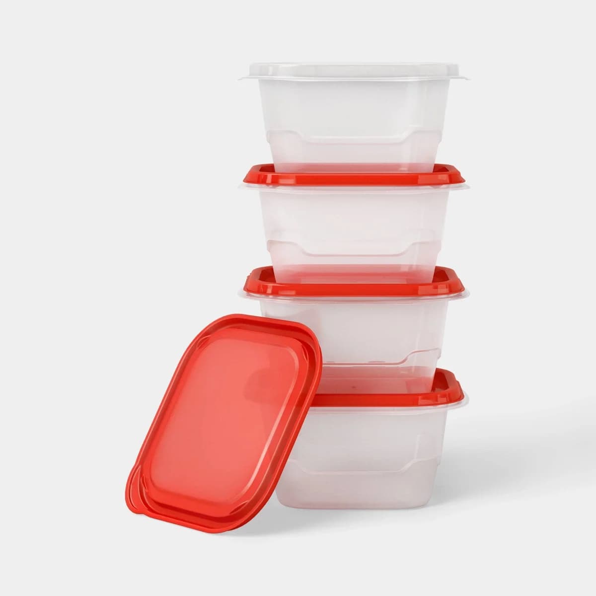 Medium Square Food Storage Containers - 42oz/4ct
