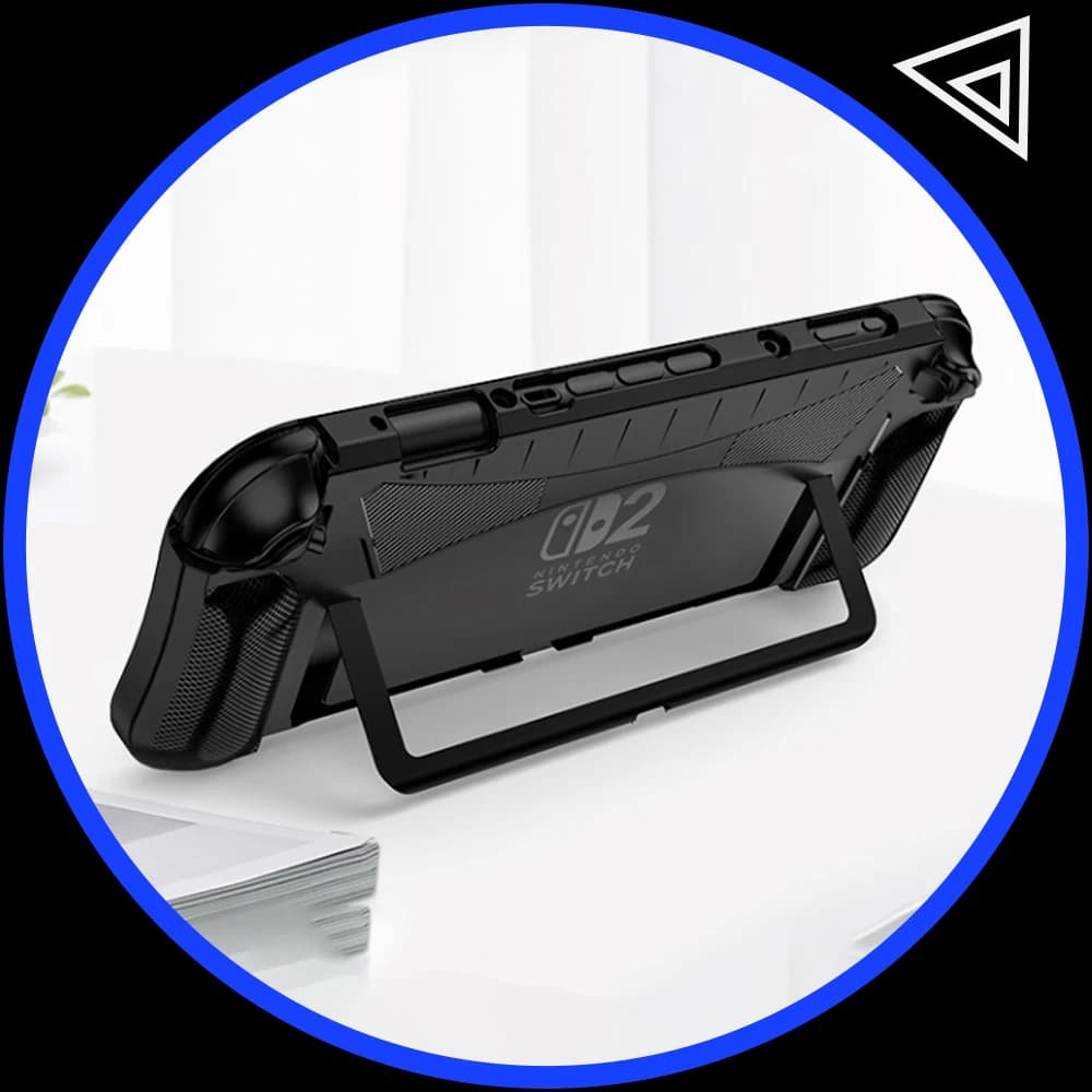 Custodia protettiva per Nintendo Switch 2 Custodia morbida in Tpu Grip Shell Custodia ergonomica anticaduta per impronte digitali Custodia antiscivolo per carte da gioco 1 custodie