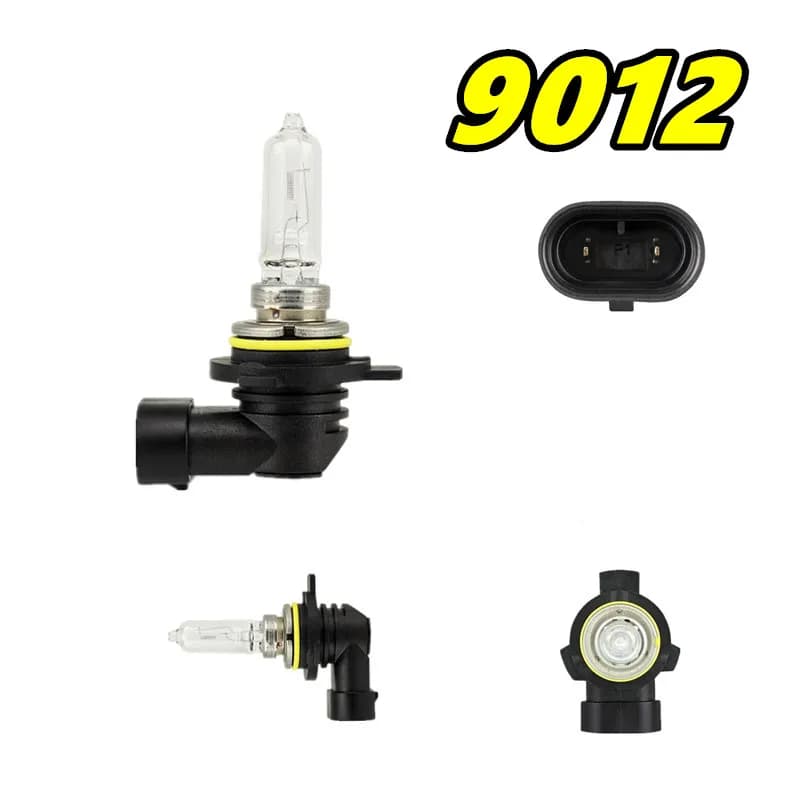 2 PZ 9012 HIR2LL 12V 55W PX22D Luci per auto trasparenti Lampadine alogene 3500K Faro automatico Lampade per auto