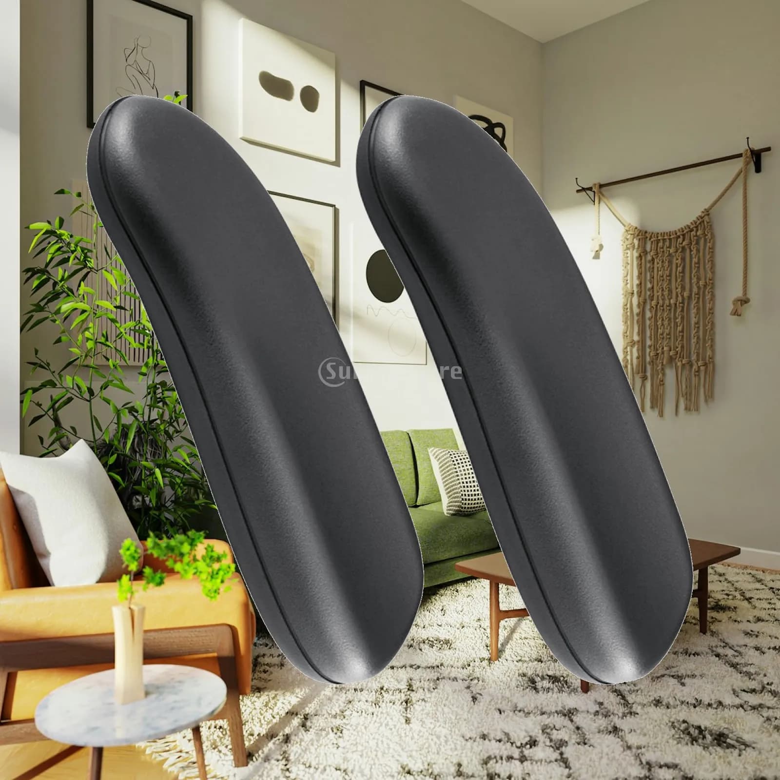 Office Chair Armrest Covers PU Polyurethane Soft Durable Parts for Computer Chair Gaming Chair