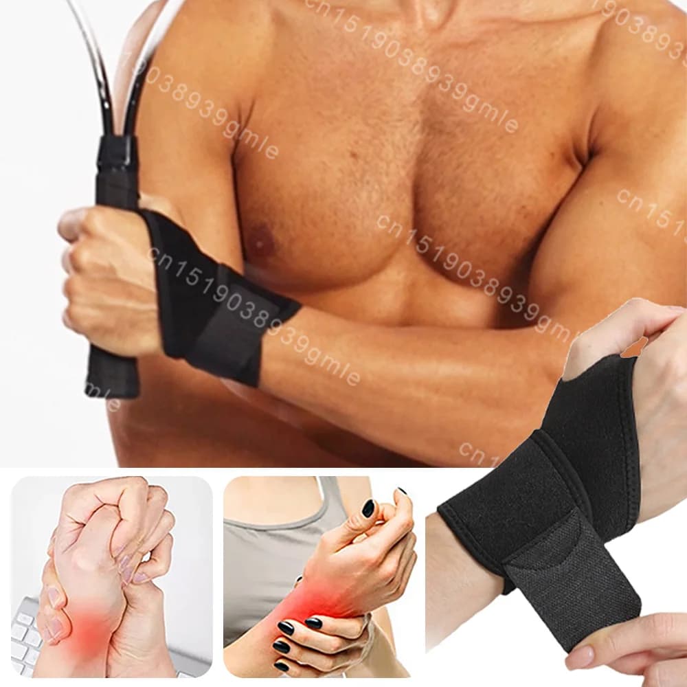 1 Pz Sport Polso Tutore Della Fascia Della Protezione Wrap Guard Contro Distorsione Artrite Tendinite Polsino Sollievo Dal Dolore Esercizio Protezione Della Mano