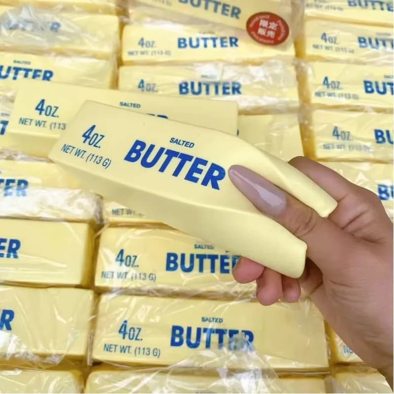 Nuovo Giocattolo Antistress Super Morbido a Lenta Risposta, Hachimi Butter Stick Squishy, Giocattolo Carino per Alleviare l'Ansia di Studenti e Bambini