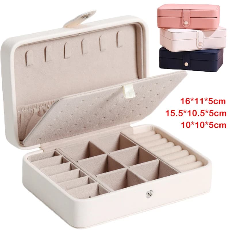 Portable Jewelry Box 2023 New High Range Travel Bag for Jewelry with Large Organizing Capacity for Jewelry