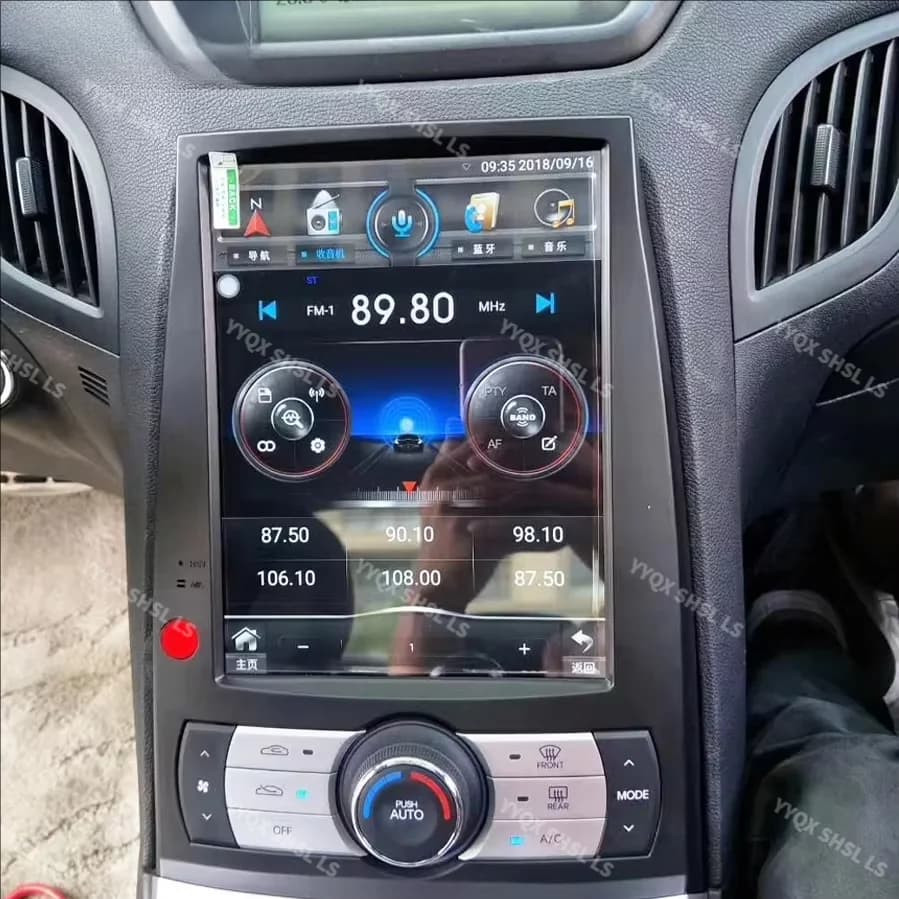 Per Hyundai Rohens Genesis Coupe Schermo Android 2008 - 2013 Auto Auto Radio Lettore Video Multimediale PX6 Carplay
