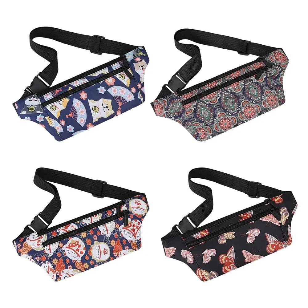 Fashionable, Adjustable, Multifunction Lightweight Women Sport Waist Bag, Outdoor Running, Phone Waist, Money Belt