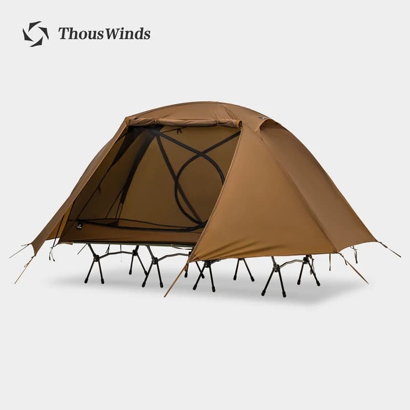 Thous Winds Taurus Solo Tent, Ultralight Hiking Camp, Solo Backpack Tent, Outdoor Cot Tent, 15D Nylon Ripstop Both Side Silicon