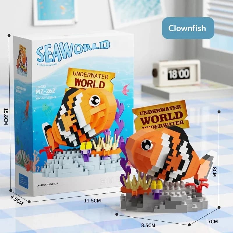 Penguin Small Particle Assembled Building Blocks for Children 6 To 10 Year Old Animals Micro Diamond Block Brick Educational Toy
