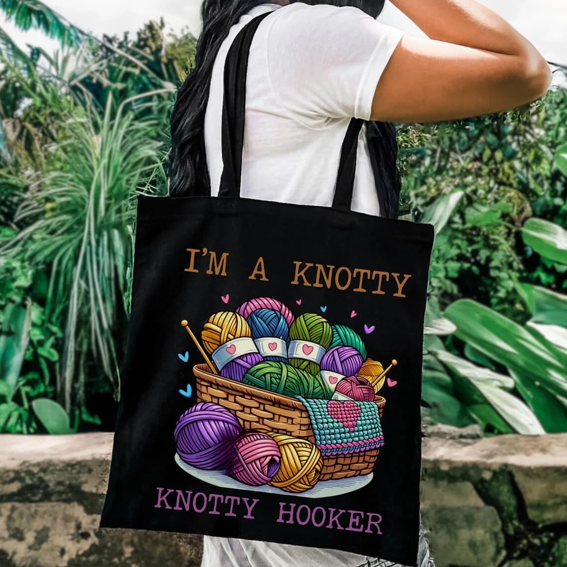 Borsa tote in tela con grafica divertente per donna, borsa per la spesa riutilizzabile ecologica, borsa a tracolla casual, borsa da viaggio e per la scuola