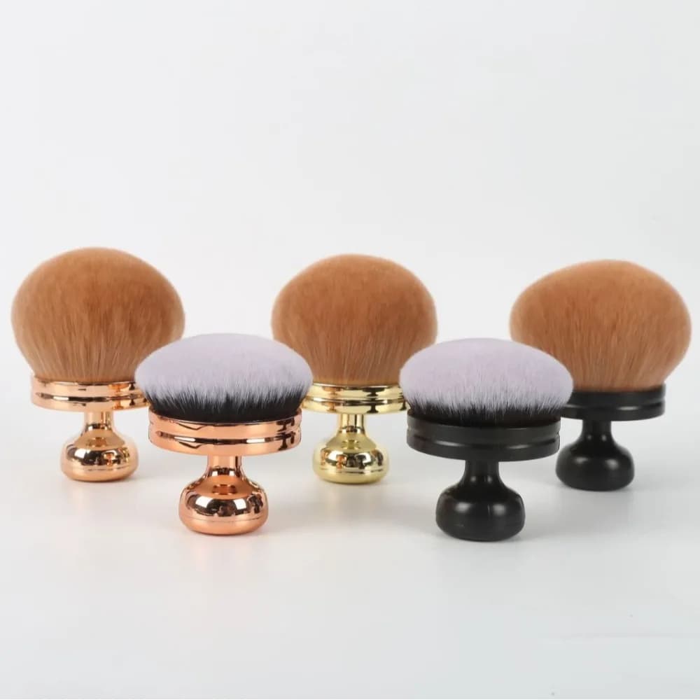 Pennello per trucco corpo extra large Pennello Kabuki morbido in capelli sintetici da 74 mm Pennello per fondotinta professionale a testa larga