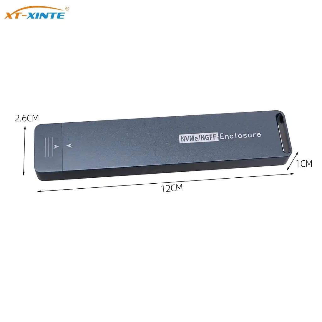 Custodia SSD M.2 2280 2260 2242 2230 Custodia SSD PCIe M.2 a USB3.1 Tipo-A PCIe Hard Disk esterno per custodia SSD NVMe/NGFF
