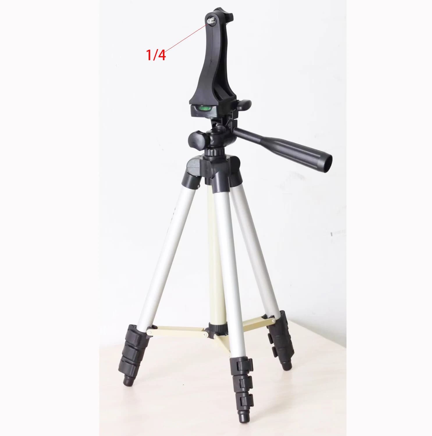 Nuovo treppiede in lega di alluminio con adattatore per treppiede binoculare Per monare binocoli, adattatore 1/4-20, parte 1/4 per fotocamera binoculare