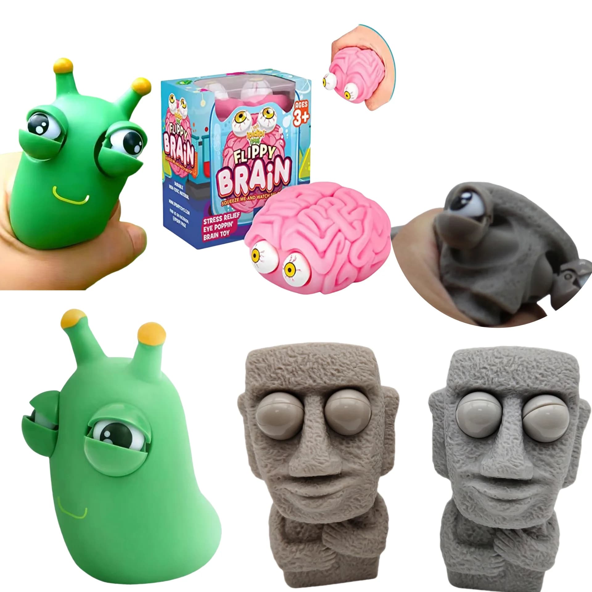 Giocattolo Antistress Spremibile a Forma di Animale Cartone Animato, Giocattolo Divertente per Bambini e Adulti, Regalo Musicale Scherzo, Giocattolo Antiansia e Antistress