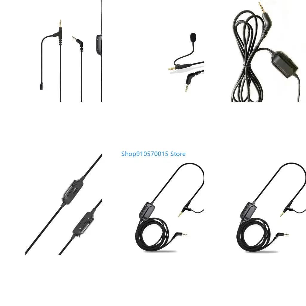 B95C Upgrade Portable Headphone Cable Accessories for Boompro Gaming Headset V-MODA
