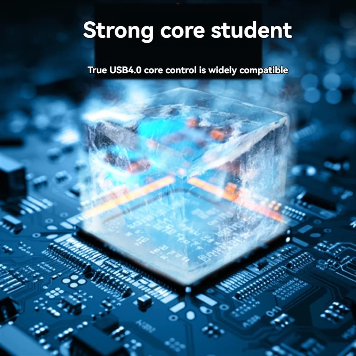 Custodia SSD M85K USB4 40 Gbps NVMe M.2, custodia esterna in alluminio, tipo C, supporta fino a 8 TB