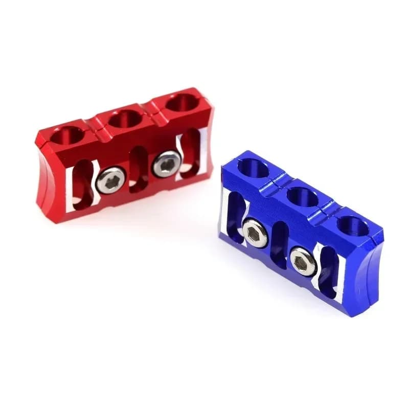Morsetto in lega di alluminio per gestione cavi ESC e motore per auto RC, strumento per evitare che i cavi si attorcigliano, clip per RC Rock Crawler