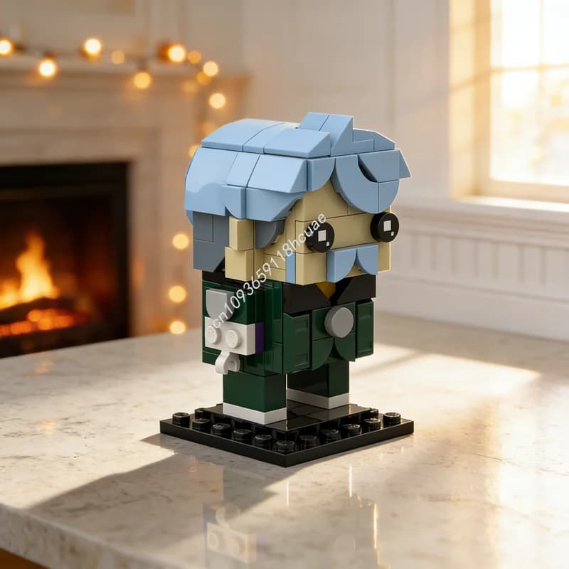 152 Pezzi MOC Brickheadz Modello Toro Challia, Blocchi da Costruzione, Giocattoli Educativi, Idea Regalo di Natale, Mattoncini Fai-da-Te per Bambini
