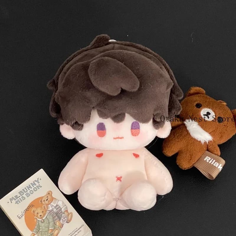 10cm love and deepspace rafayel sylus zayne caleb xavier Cotton Keychain Pendant Plush Cute Stuffed doll Body Plushie Toys Gift