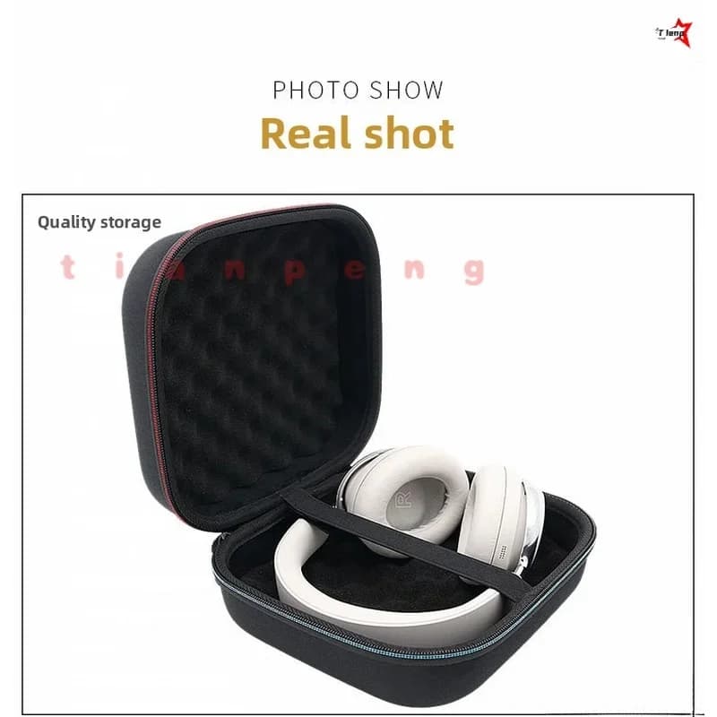 For Bose QC Ultra2 Over‑Ear Headphone WYORESY Hard EVA Case Shock‑Proof Anti‑Scratch Portable Travel Protective Storage Box