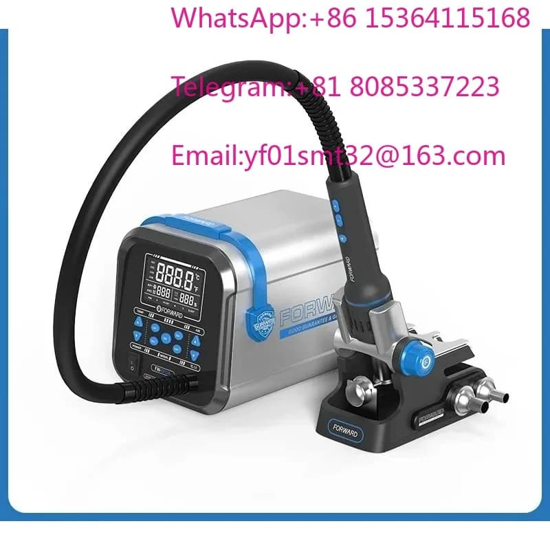 FORWARD FW-BF04 New Arrival Helical Wind Soldering Station Welding Hot Air Gun SMD Rework Heat Gun For BGA Motherboard Repair