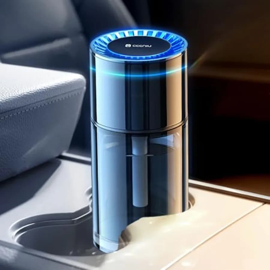 Deodorant for Auto Intelligent 135ml, Dura 6 Months, Automatic Switching on/off, Multimodal Adjustable ambient light, Natural fragrance French Ice mint