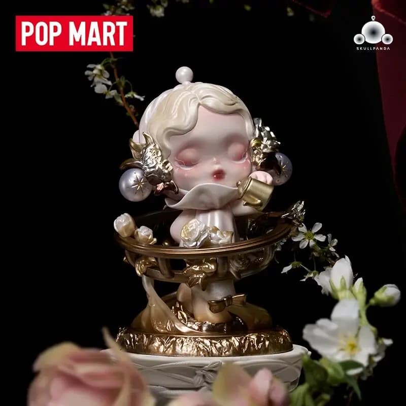 POP MART SKULLPANDA Petals in Four Acts Series Blind Box Toy Anime Figure Collectible Kawaii Surprise Gifts