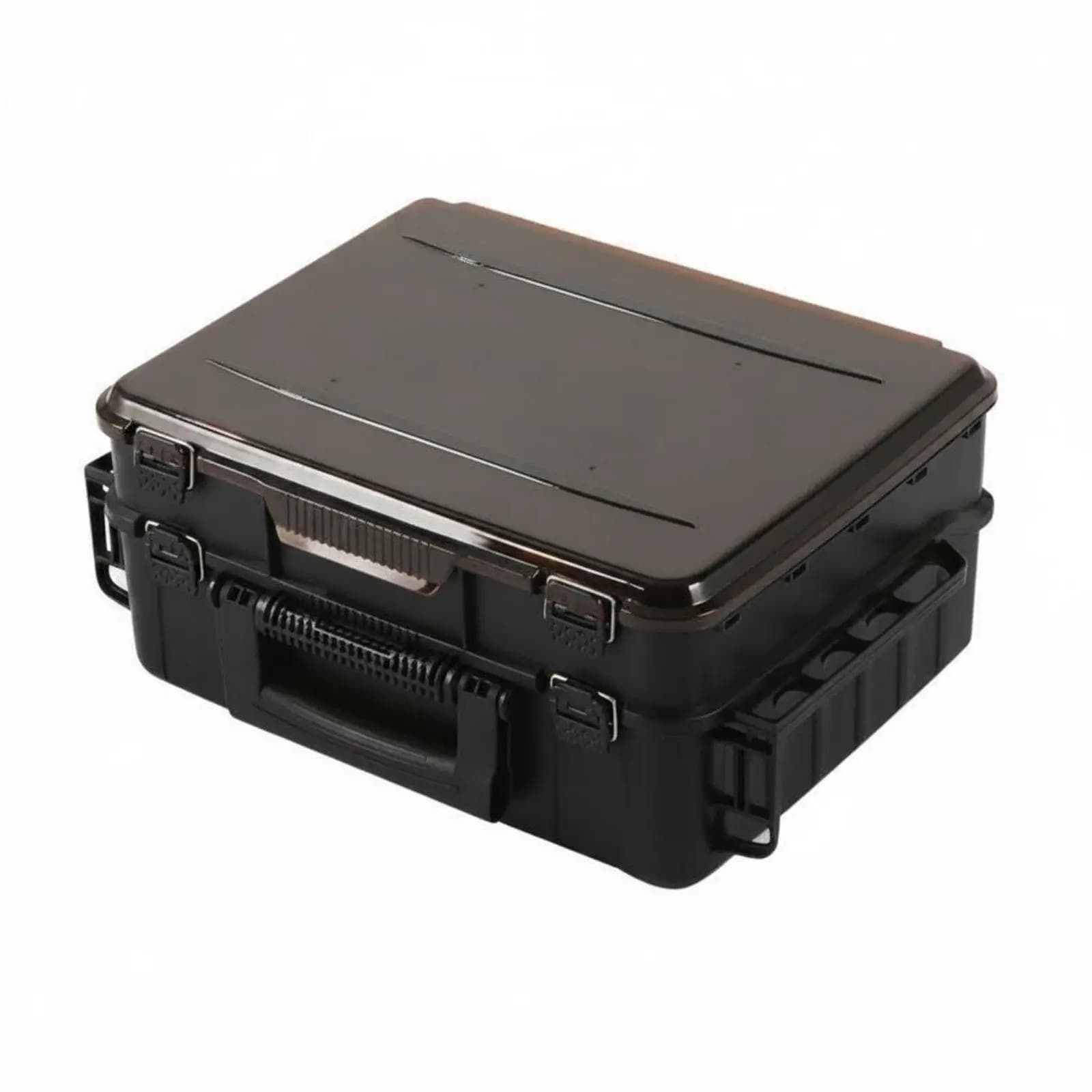 Fishing Lures Box Set Double-sided Box Secure Closure Tackle Box for Fishing with Roomy Compartments for Boat Outings