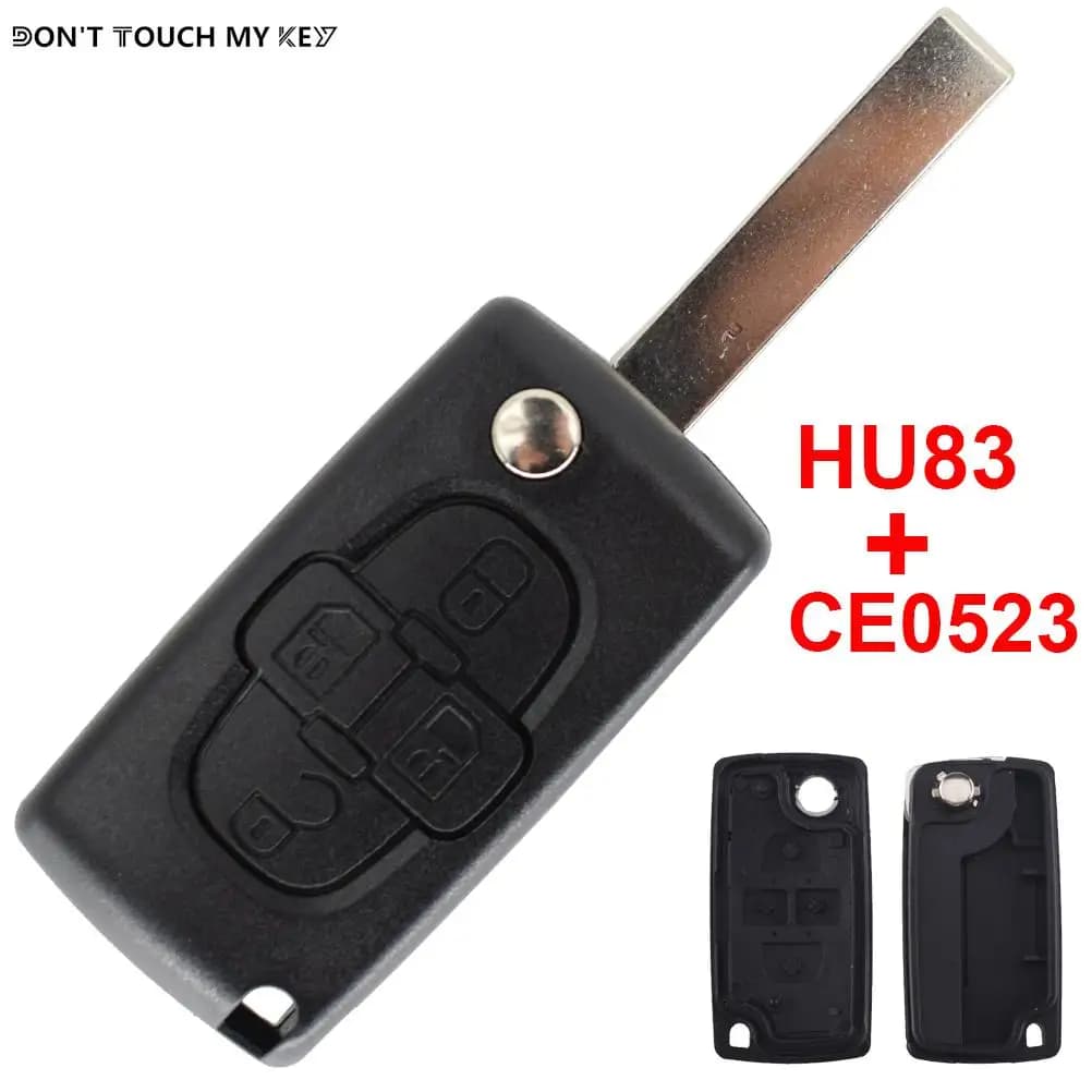 4 pulsanti Auto Keyless Chiave di Controllo Remoto Borsette Caso Della Copertura di Ricambio Fob Per Peugeot 807 1007 Citroen C8 Auto Styling parti