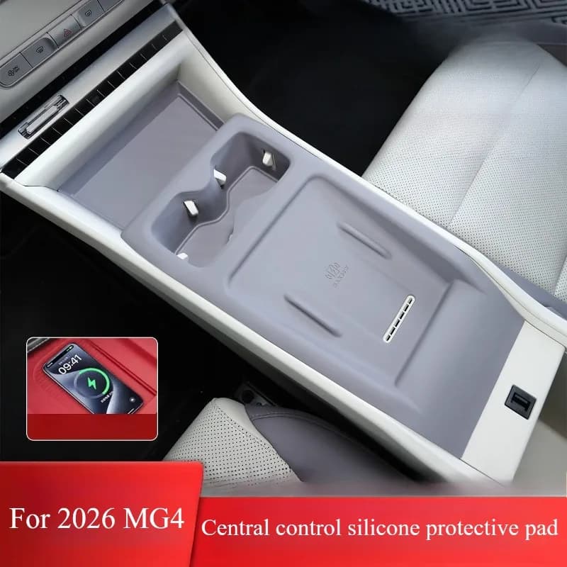 Per il 2026 Nuovo MG MG4 Prodotti per la decorazione dell'auto Accessori per la modifica degli interni Copertura protettiva in silicone per il controllo centrale