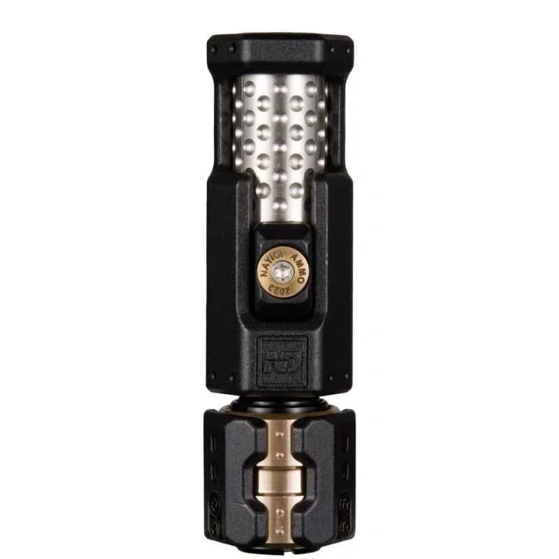 Cursore magnetico per carte di spinta Bullone per pistola antincendio Spingendo le uova EDC Metallo Fidget Spinner Roller Trottola Alleviare lo stress Giocattolo Richiamo