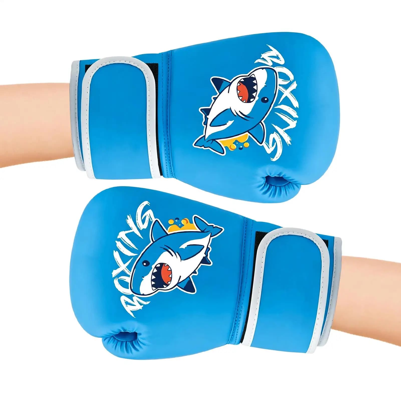 Boxing Gloves For Kids PU Punching Training Mitten Boxing Mitts For Ages 7-12 Punching Bag Kickboxing Martial Art Karate Sports