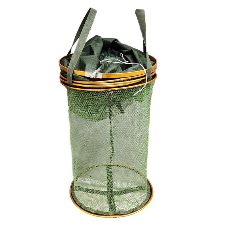 Quick Drying Anti Hanging Fish Protection Net Bag Portable Folding Fish Bag