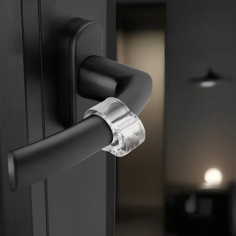 Anelli Antiurto per Porte, Tappi in Silicone per Fermaporte, Coperture Protettive in Silicone per Maniglie di Porte e Armadi