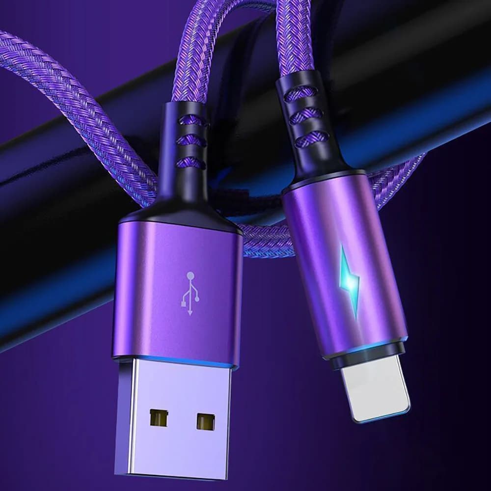 LED Fast Charging 5A USB Type C Cable For Samsung Huawei Xiaomi Anti-Bending Cable 1.2M For Xiaomi Redmi Poco Type-c Cable