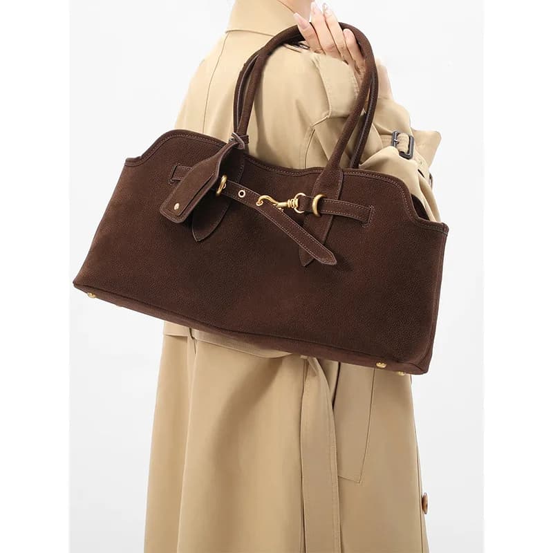 Borsa fasciatoio mini vintage elegante e minimalista di alta gamma, borsa a tracolla di lusso per mamme alla moda.