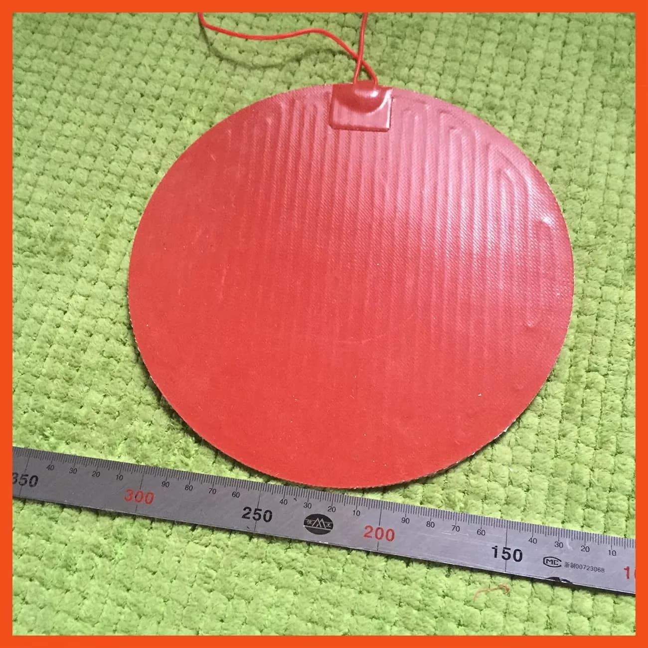 Riscaldatore in silicone flessibile impermeabile 220V 350W 380mm OD per tamburo serbatoio olio stampante 3D