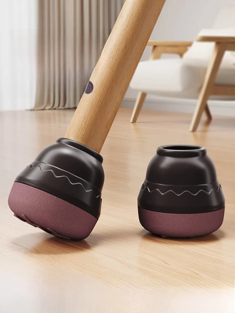 Coprigambe Silenziosi in Silicone per Sedie e Tavoli, Protezione per Mobili e Divani, Resistenti all'Usura, Accessori per l'Organizzazione Domestica