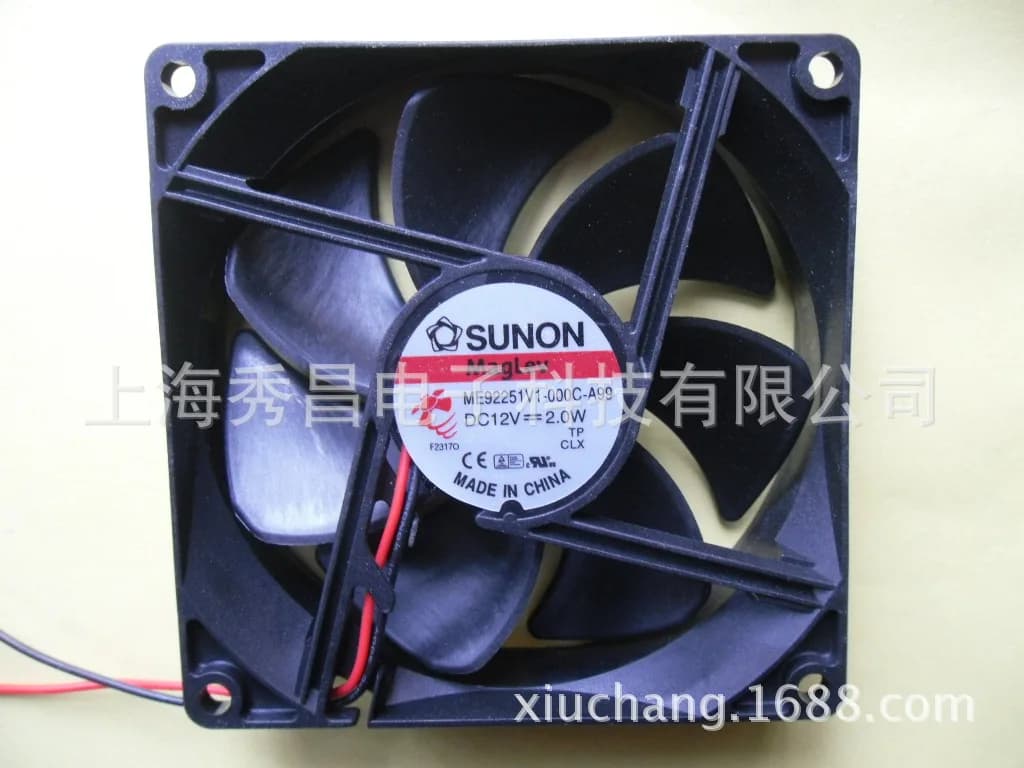 Ventola di Raffreddamento Originale SUNON ME92251V1-000C-A99 9225 12V 2W per Elettronica