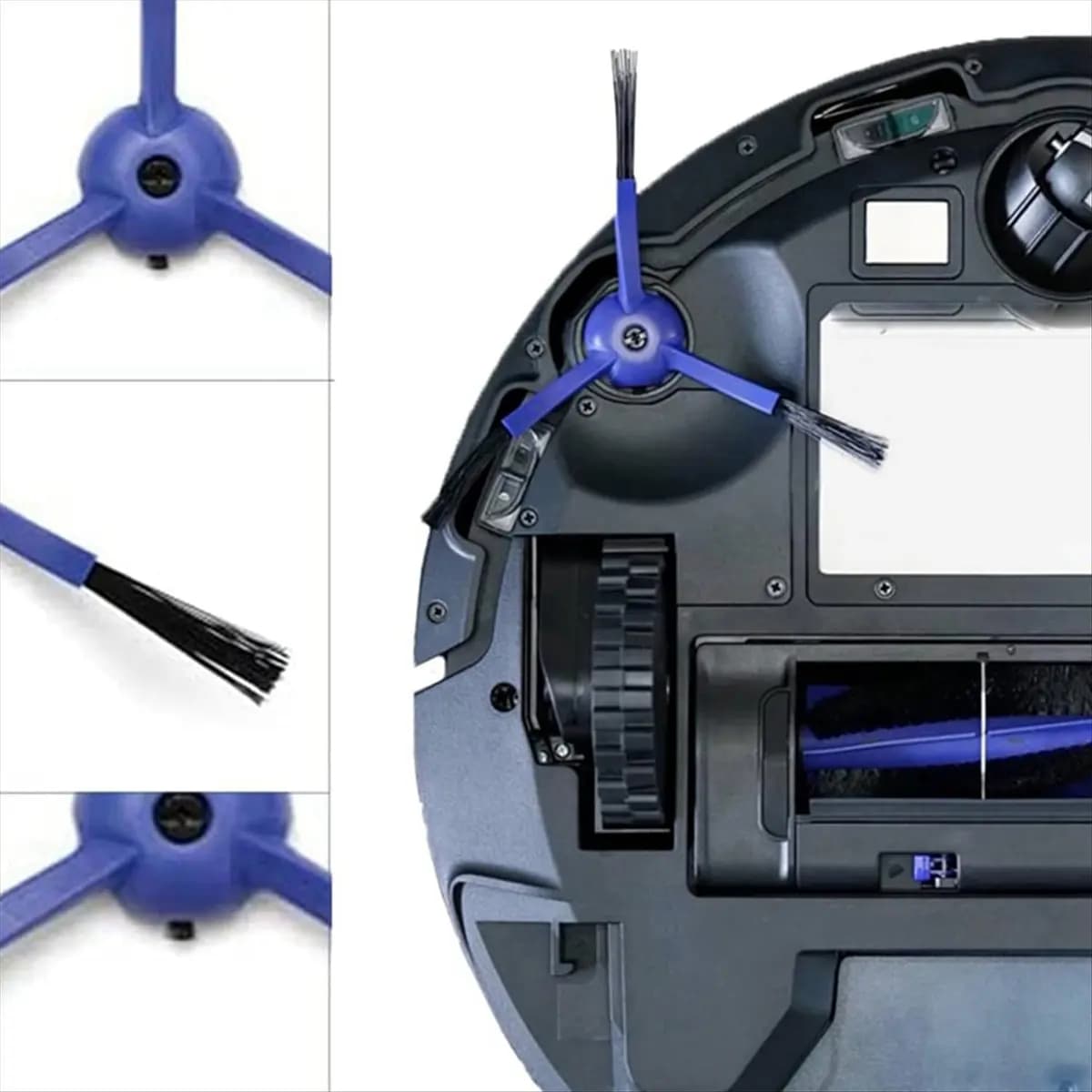 Spazzola Principale A42F, Filtro HEPA, Panno per Pulizia per Robot Aspirapolvere Eufy Robovac X8, Accessori e Ricambi