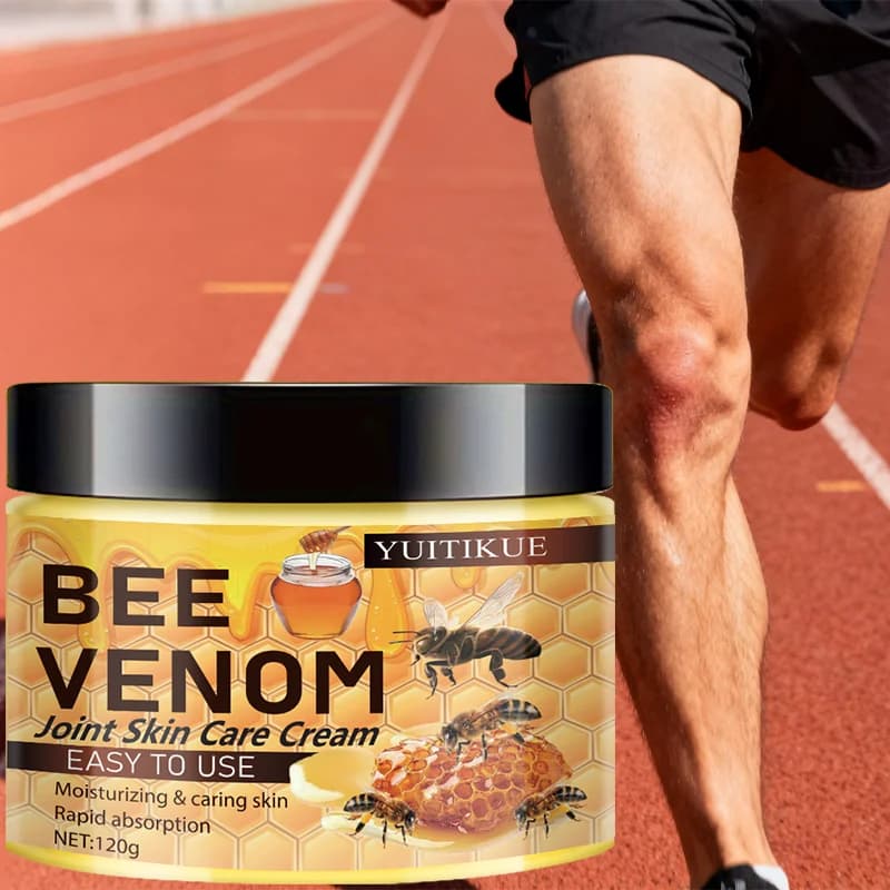 YUITIKUE Bee Venom Joint Skin Care Cream 120g Easy to Apply Moisturizing Cream for Skin & Joint Care